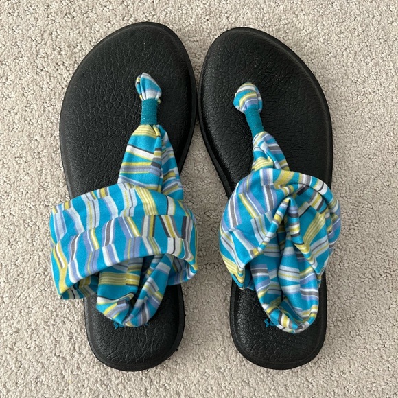 Sanuk Yoga Sling Flat Sandal Size 7 - Picture 1 of 3